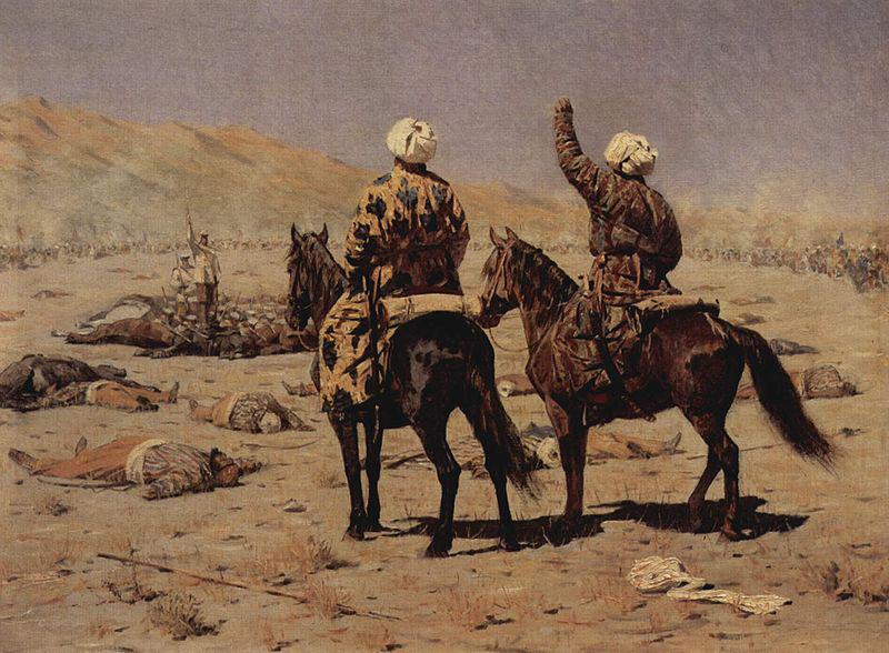 Vasily Vereshchagin uber den Krieg